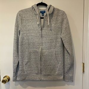 Arizona Heather Gray Zip-up Hoodie